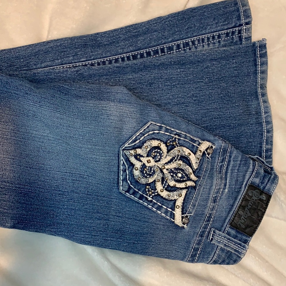 Soundgirl low rise bootcut jeans